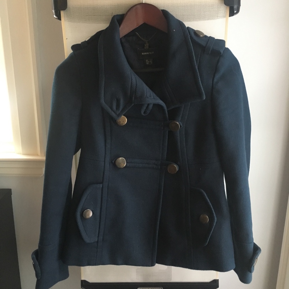 Mango Pea Coat